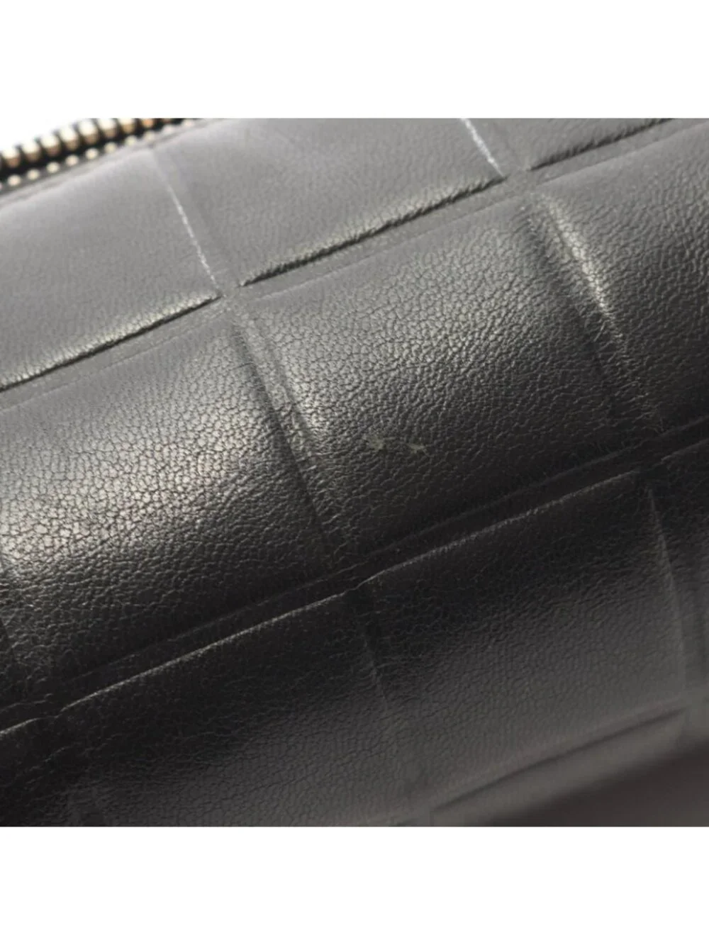 Chanel Pouch Cho Edge coating Black Lambskin